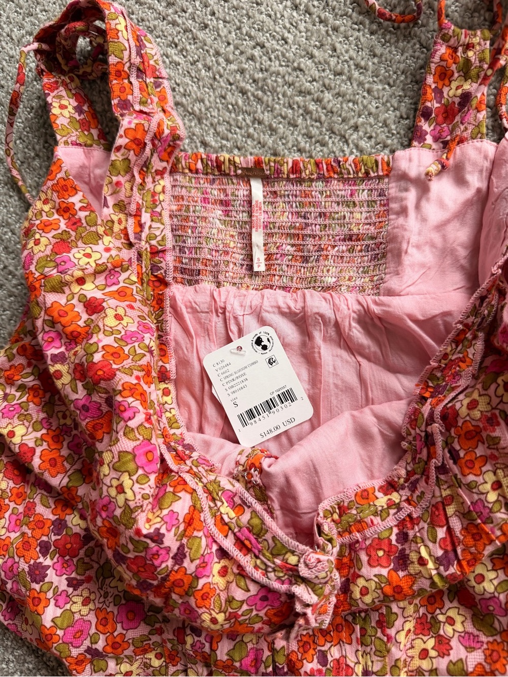 Free People Ellia Printed Set (Tank + Skort) - Picture 6 of 9